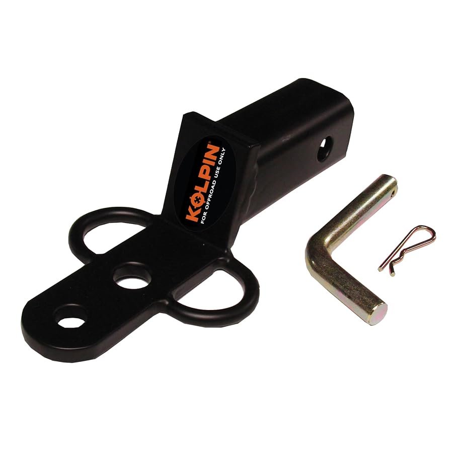 Kolpin 85620 three way 2 inch receiver hitch for ATV and UTV.