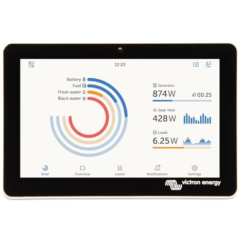 Victron GX Touch 70 display screen for the Cerbo GX